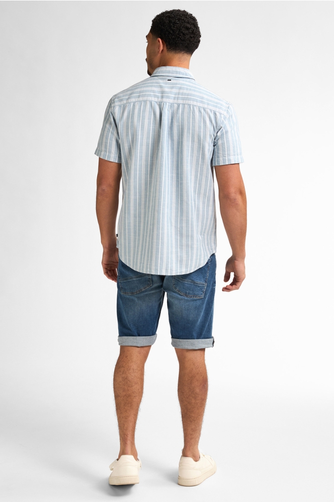 STRIPED SHIRT TURTLEVISTA M 1050 SIS417 5187 Pale Blue
